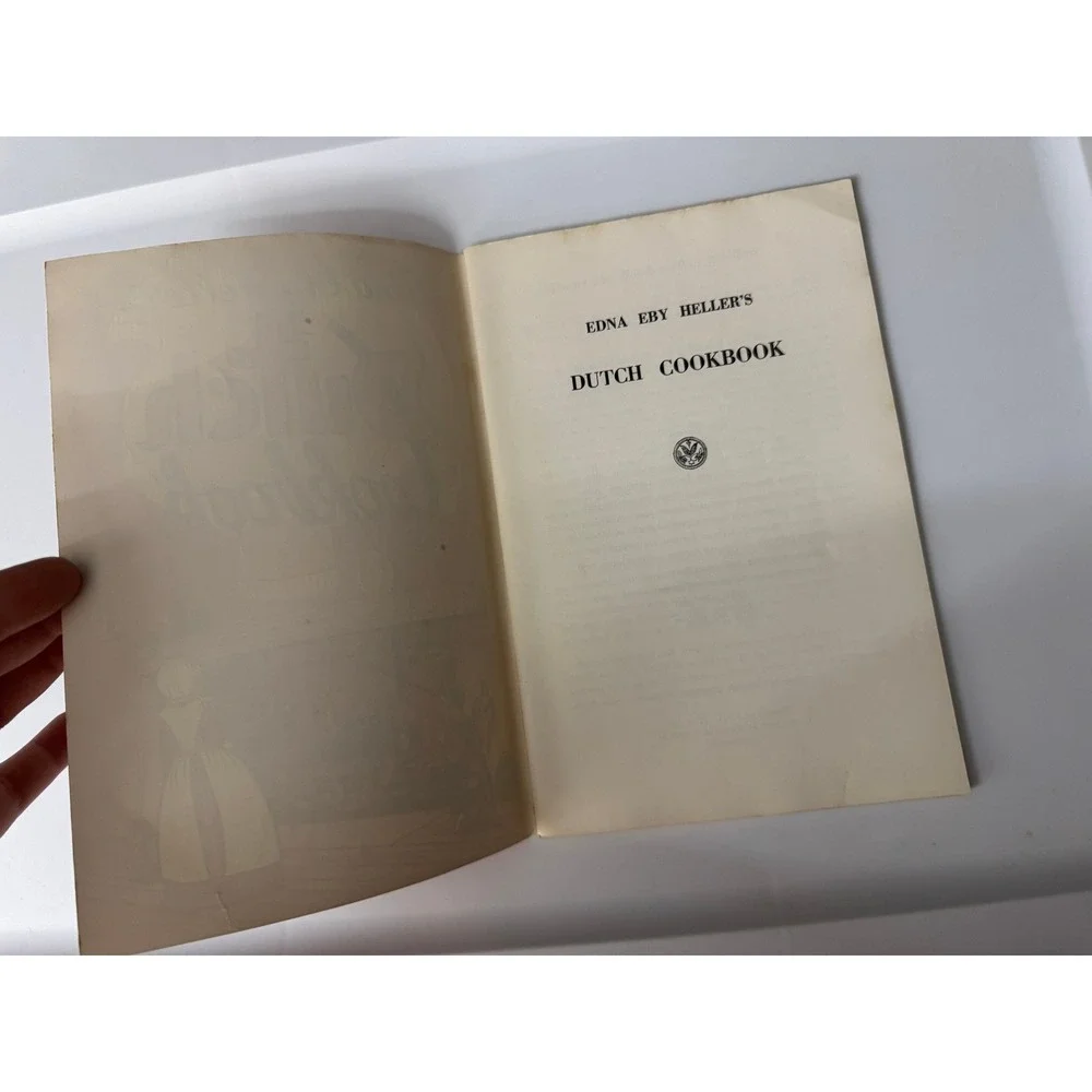 Edna Eby Heller Dutch Cookbook Revised‎ 10th Printing 1969 Pennsylvania Dutch
